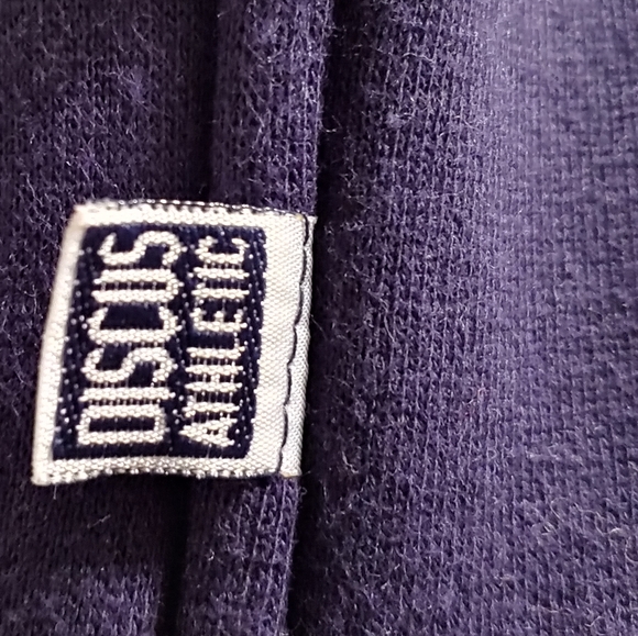 Discus Heavyweight Men's Athletic Blue Sweatpants - Picture 8 of 12